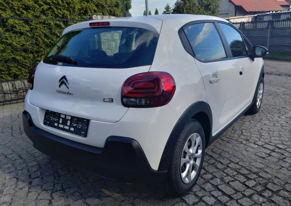 samochody osobowe Citroen C3 cena 24500 przebieg: 49616, rok produkcji 2018 z Dębica